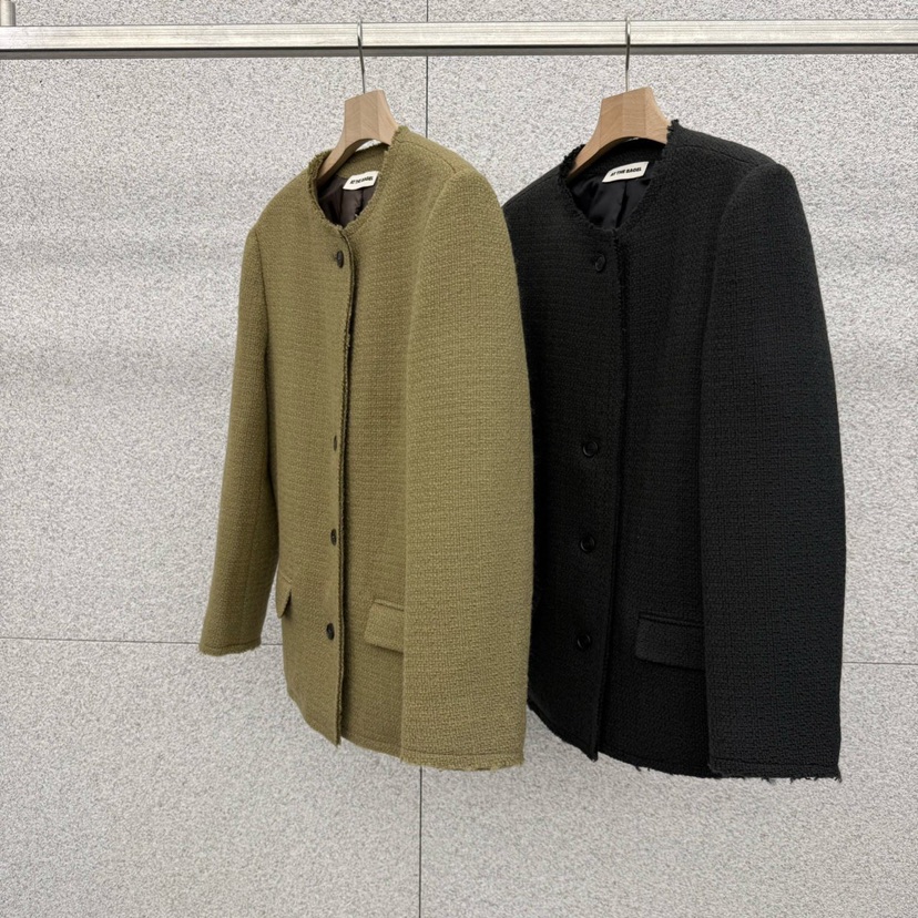 AT THE BAGEL韓國代購㊣女士新品熱賣休閑人氣25秋冬夾克AT THE BAGEL夾克