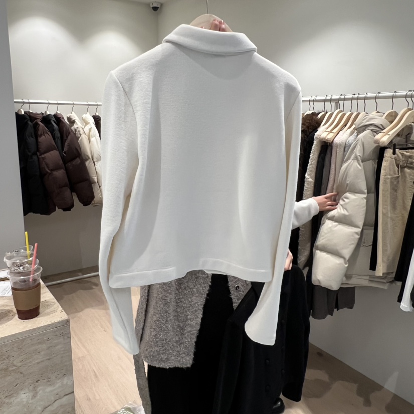 LIFFEY韓國直郵㊣女裝新款熱賣職業推薦25秋冬休閑襯衫蕾絲衫LIFFEY襯衫/蕾絲衫