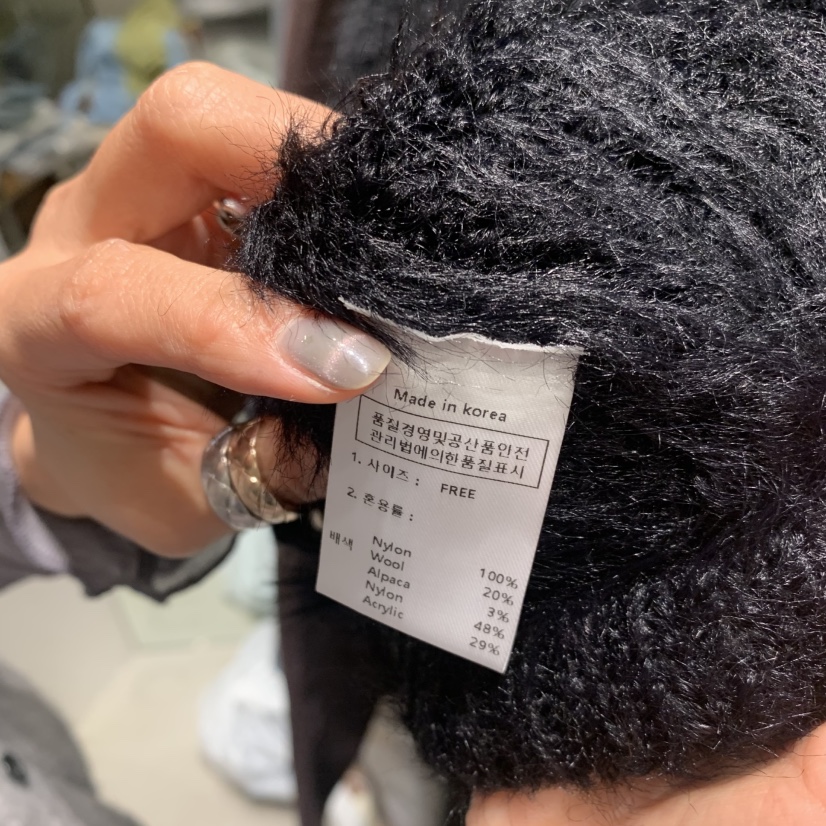 SSEMIENNE東大門㊣代購女士新品推薦休閑熱賣人氣針織衫毛皮SSENIQUE針織衫