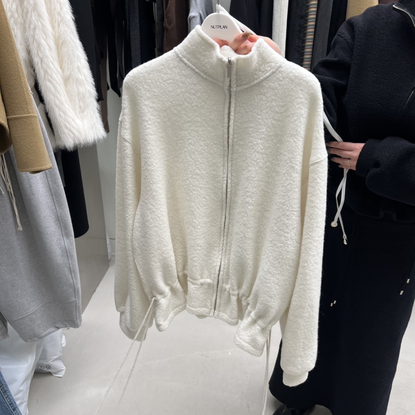 NUTPLAN韓國直郵㊣女士新品人氣推薦職業時尚熱賣休閑夾克拉鏈NUTPLAN夾克圖色1