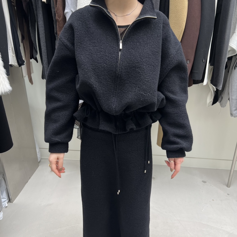 NUTPLAN韓國直郵㊣女士新品人氣推薦職業時尚熱賣休閑夾克拉鏈NUTPLAN夾克圖色2