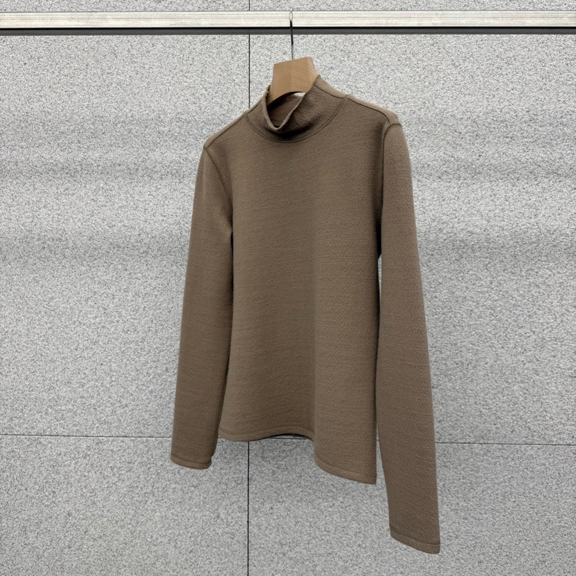 AT THE BAGEL東大門㊣代購女裝新款職業休閑推薦長袖T恤高領AT THE BAGEL長袖T恤圖色1