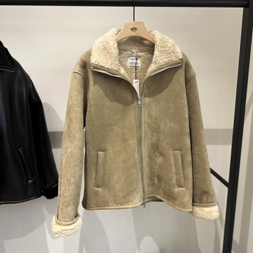 aube nunt韓國直郵㊣女裝新款人氣熱賣25秋冬推薦短款大衣aube nunt短款大衣圖色1