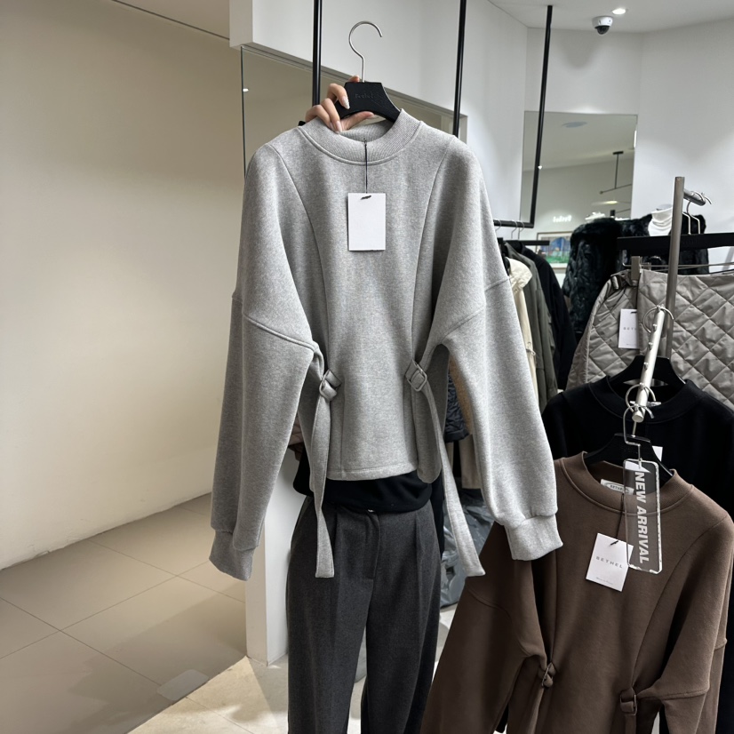 BETHEL東大門㊣實拍女士新品熱賣時尚職業人氣衛衣加絨羊毛BETHEL衛衣圖色1