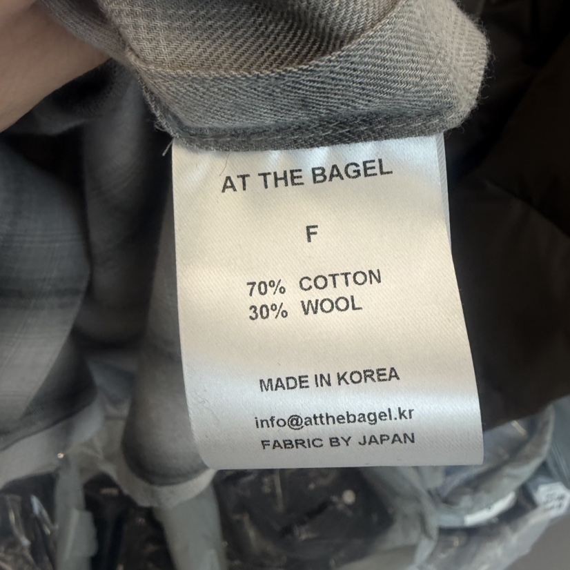 AT THE BAGEL東大門㊣直郵女士新品推薦人氣25秋冬襯衫蕾絲衫AT THE BAGEL襯衫/蕾絲衫