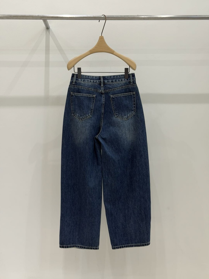 AUTUMN BEIGE-Q東大門㊣直郵女士新款時尚熱賣休閑牛仔褲A.b/AUTUMN BEIGE牛仔褲