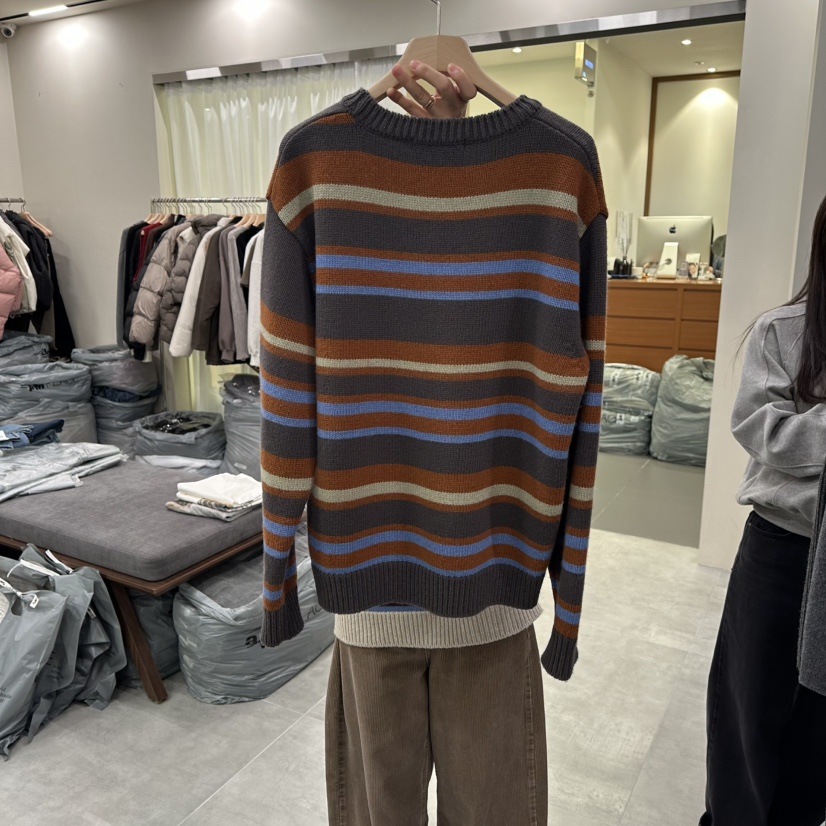 URBANSTORY/REMAKING東大門㊣實拍女士新品推薦職業針織衫Remaking/URBANSTORY針織衫