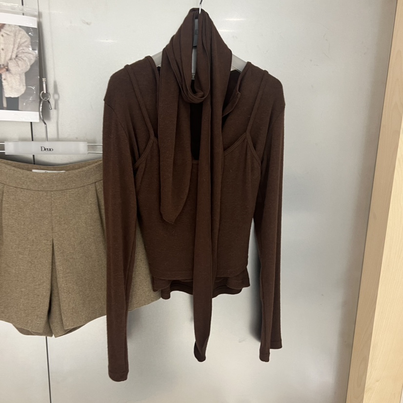 DEUO東大門㊣直郵女裝新款推薦25秋冬時尚熱賣職業套裝三件套DEUO套裝圖色1