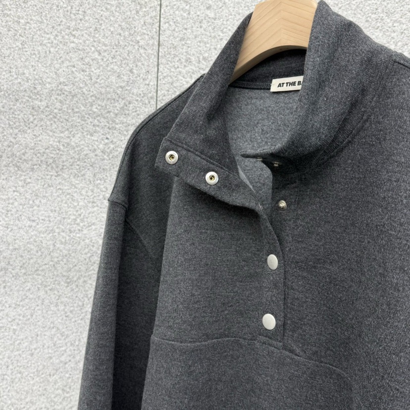 AT THE BAGEL韓國代購㊣女裝新款熱賣休閑25秋冬職業衛衣AT THE BAGEL衛衣