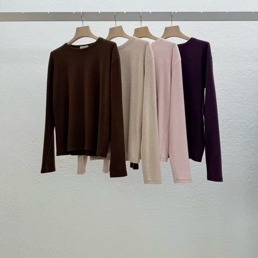 STATEMENT東大門㊣直郵女士新款25秋冬職業推薦熱賣長袖T恤STATEMENT長袖T恤