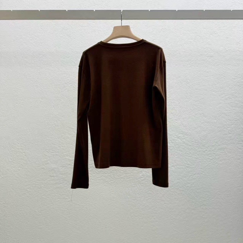 STATEMENT東大門㊣直郵女士新款25秋冬職業推薦熱賣長袖T恤STATEMENT長袖T恤