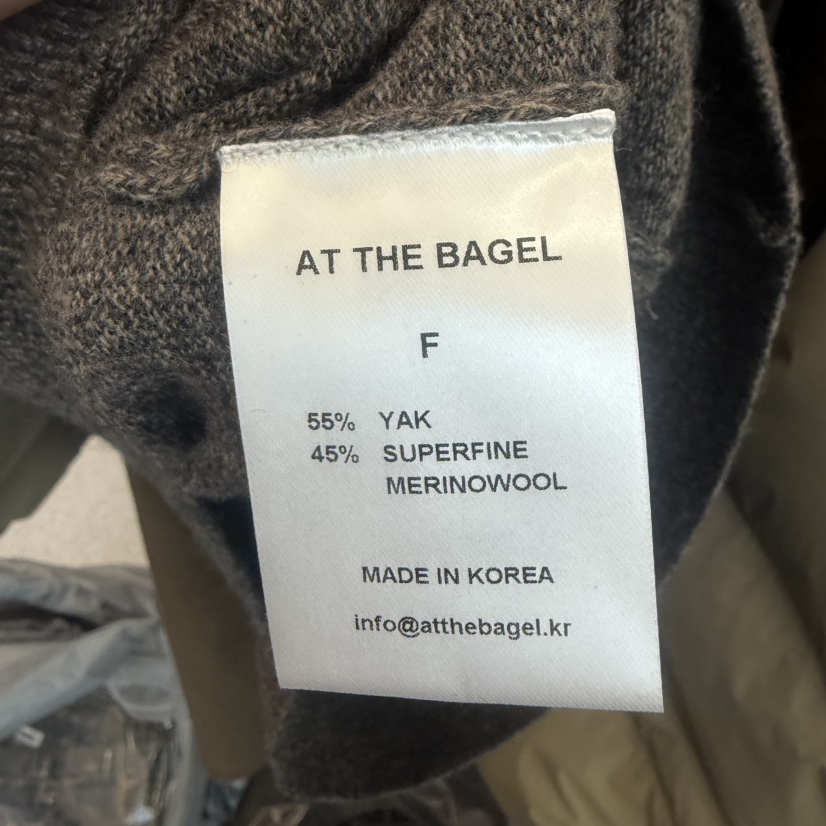 AT THE BAGEL東大門㊣代購女裝新款熱賣職業休閑時尚針織衫AT THE BAGEL針織衫