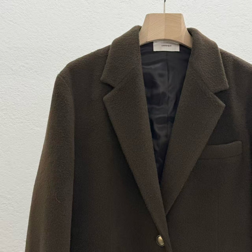 STATEMENT韓國直郵㊣女裝新款時尚推薦人氣熱賣25秋冬職業夾克STATEMENT夾克