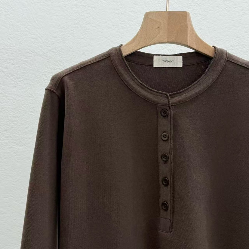 STATEMENT東大門㊣代購女裝新品推薦人氣熱賣25秋冬長袖T恤STATEMENT長袖T恤