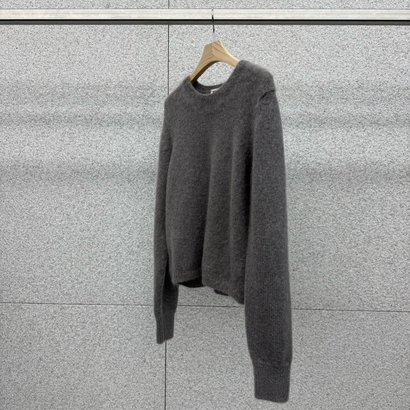 AT THE BAGEL東大門㊣實拍女裝新品熱賣25秋冬時尚針織衫AT THE BAGEL針織衫圖色5灰色