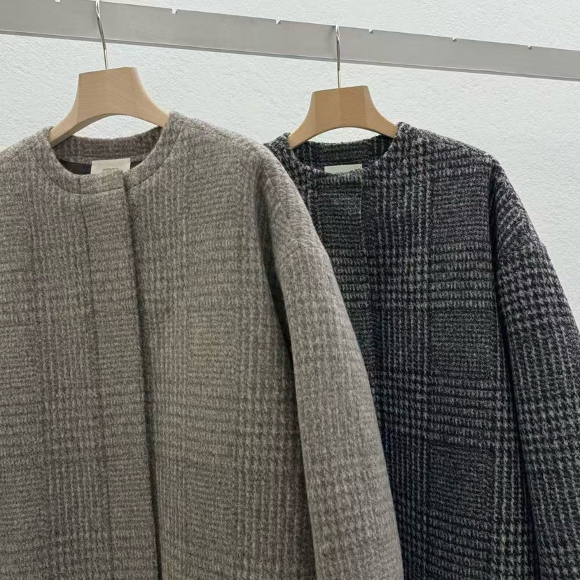 STATEMENT韓國代購㊣女裝新款時尚推薦熱賣休閑人氣短款大衣STATEMENT短款大衣