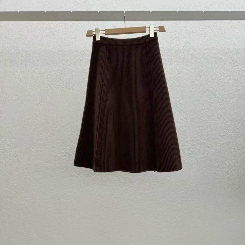 STATEMENT東大門㊣直郵女裝新款25秋冬推薦人氣熱賣時尚長裙STATEMENT長裙圖色2棕色