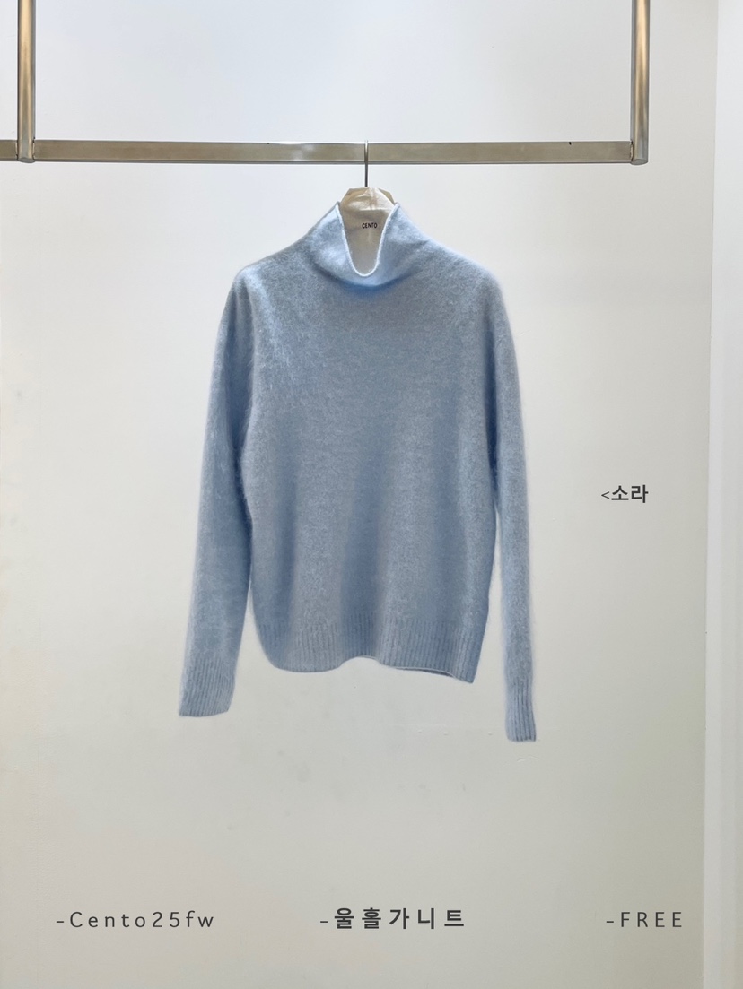 CENTO韓國直郵㊣女裝新品職業時尚推薦休閑熱賣人氣針織衫羊毛CENTO針織衫圖色3