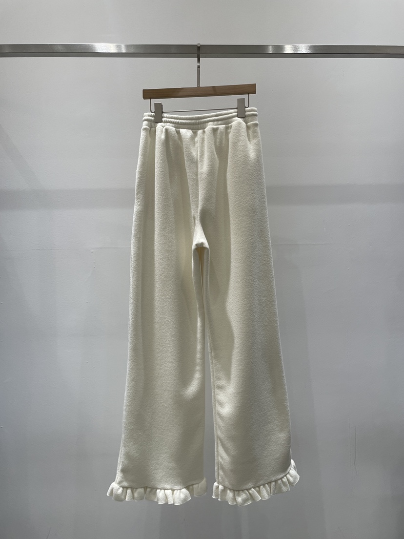 RE STYLE-Q東大門㊣實拍女士新款推薦職業25秋冬休閑褲毛圈RE STYLE休閑褲