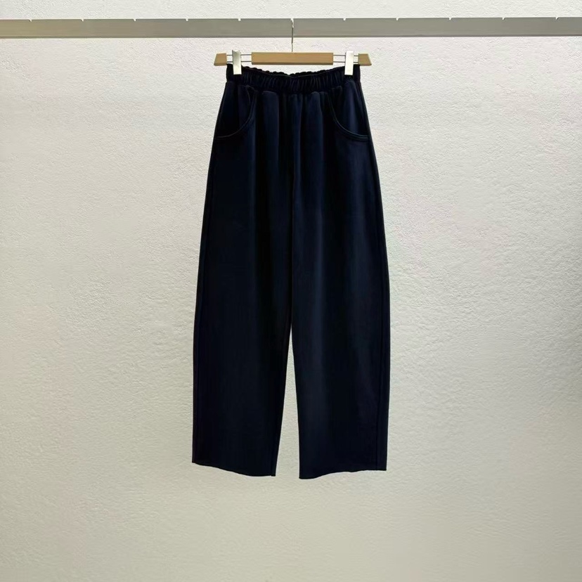 STATEMENT東大門㊣實拍女裝新款推薦職業25秋冬休閑時尚休閑褲STATEMENT休閑褲圖色2深藍色