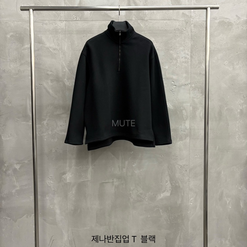 MUTE-P韓國代購㊣女裝新款25秋冬職業人氣熱賣休閑時尚衛衣MUTE衛衣圖色3黑色