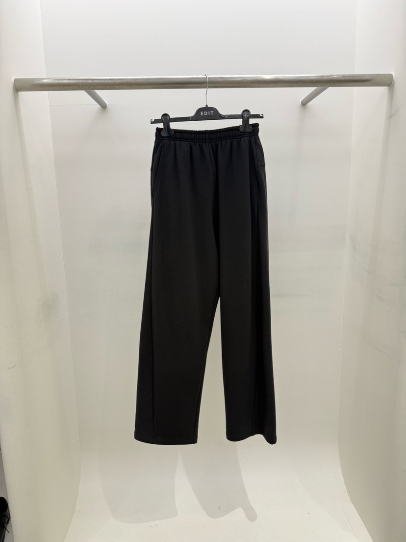 EDIT東大門㊣實拍女裝新款熱賣職業25秋冬人氣推薦休閑褲加絨EDIT休閑褲圖色4黑色
