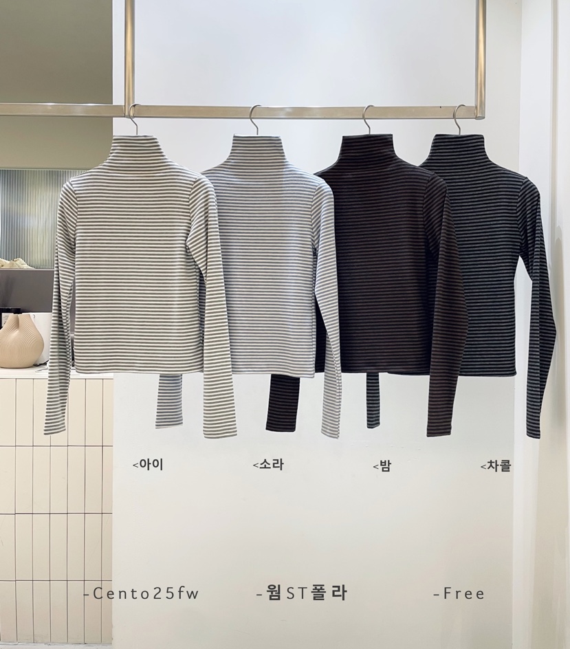 CENTO韓國代購㊣女士新品休閑職業推薦人氣25秋冬熱賣長袖T恤CENTO長袖T恤