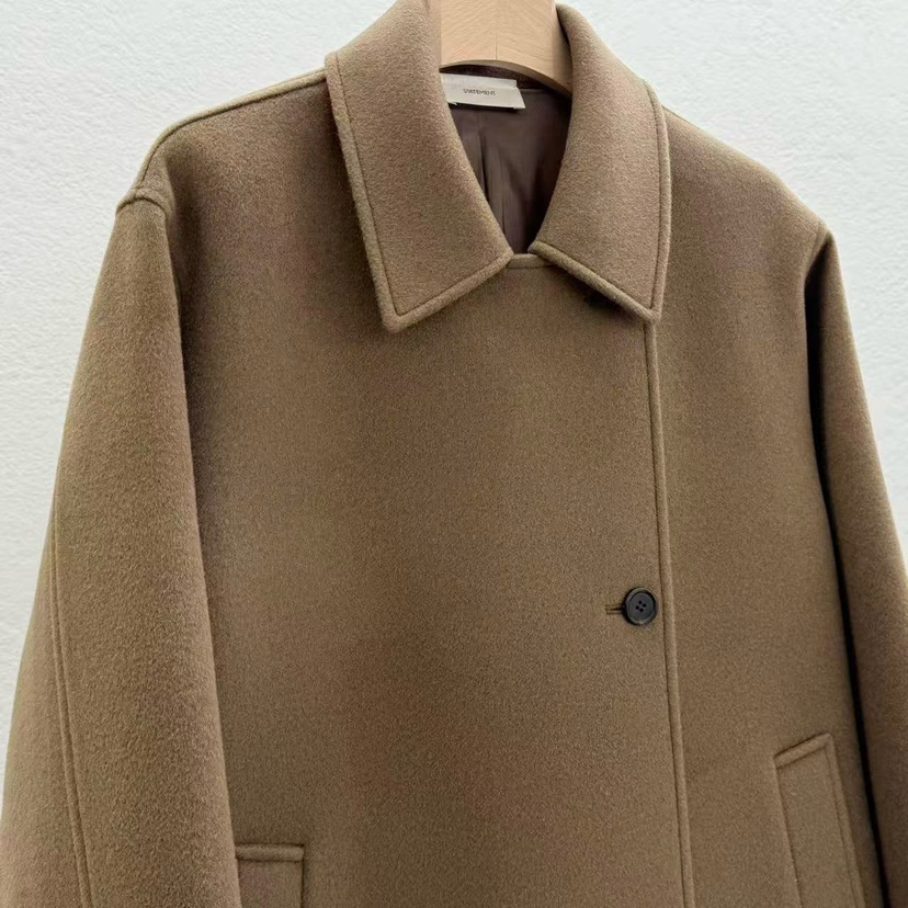 STATEMENT韓國代購㊣女裝新款人氣熱賣25秋冬時尚推薦短款大衣STATEMENT短款大衣