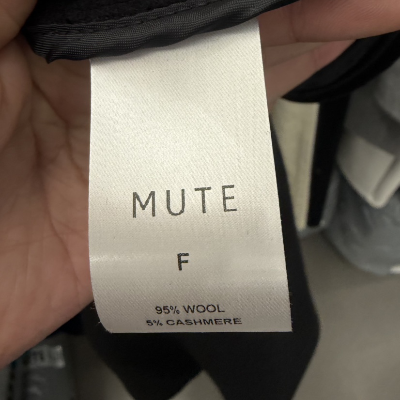 MUTE-P東大門㊣直郵女裝新款人氣休閑推薦中長款大衣含腰帶MUTE中長款大衣