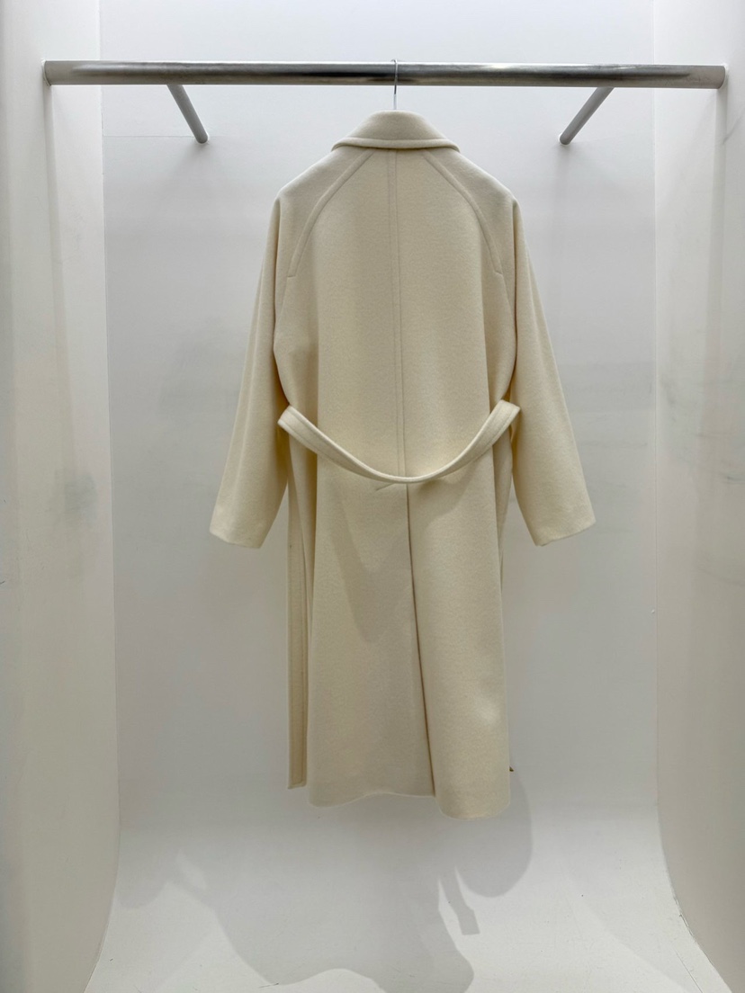 EDIT東大門㊣直郵女裝新款25秋冬時尚休閑中長款大衣含腰帶EDIT中長款大衣