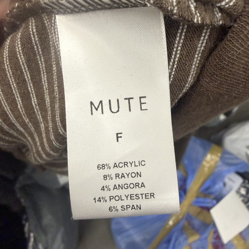 MUTE-P東大門㊣直郵女士新款時尚真品推薦休閑25秋冬長袖T恤MUTE長袖T恤