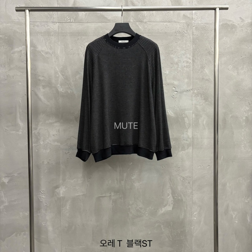 MUTE-P東大門㊣直郵女士新款時尚真品推薦休閑25秋冬長袖T恤MUTE長袖T恤圖色6