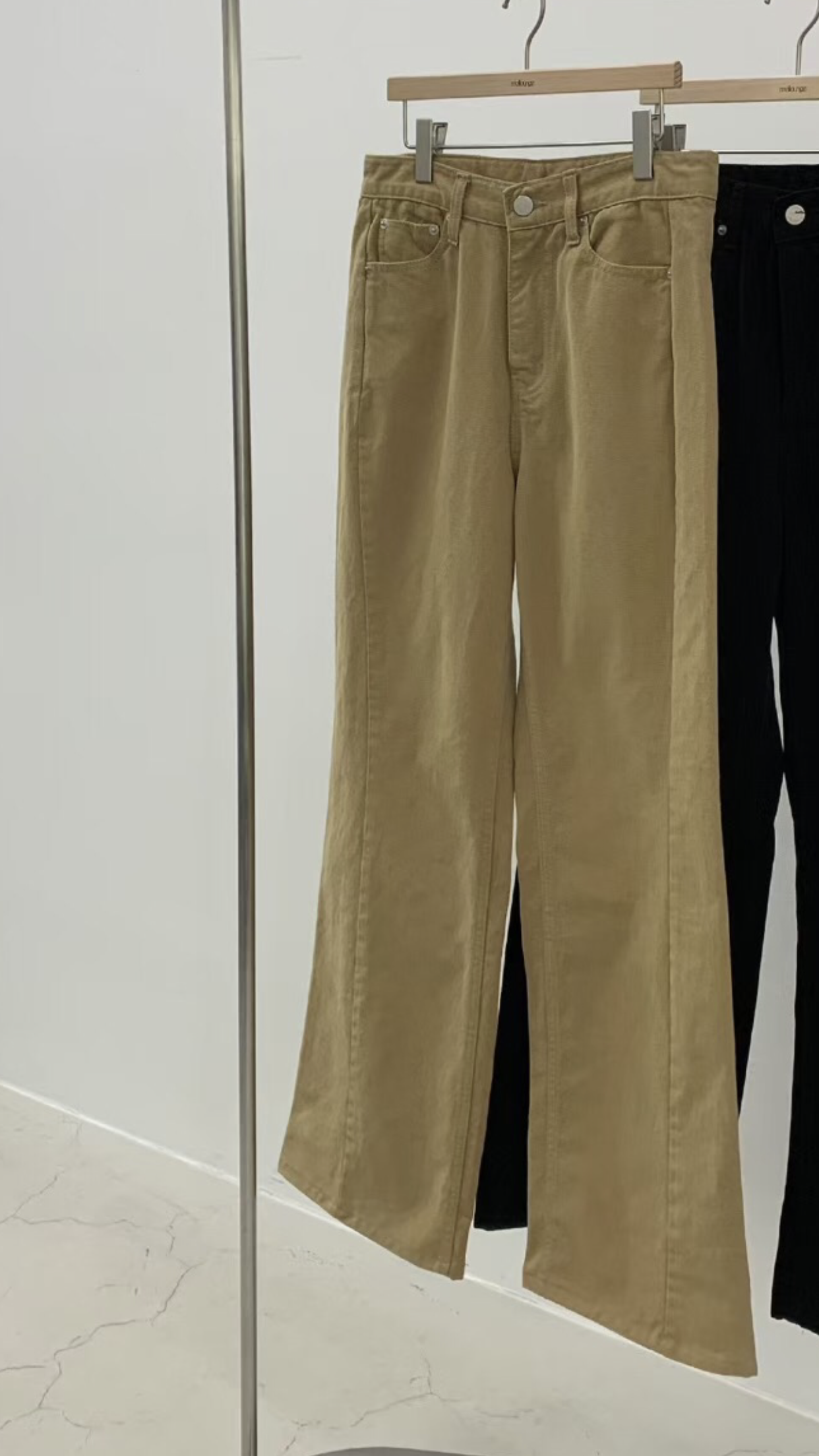 MELLOUNGE-멜라운지-T東大門㊣代購女裝新品推薦熱賣牛仔褲MELLOUNGE-T牛仔褲圖色1