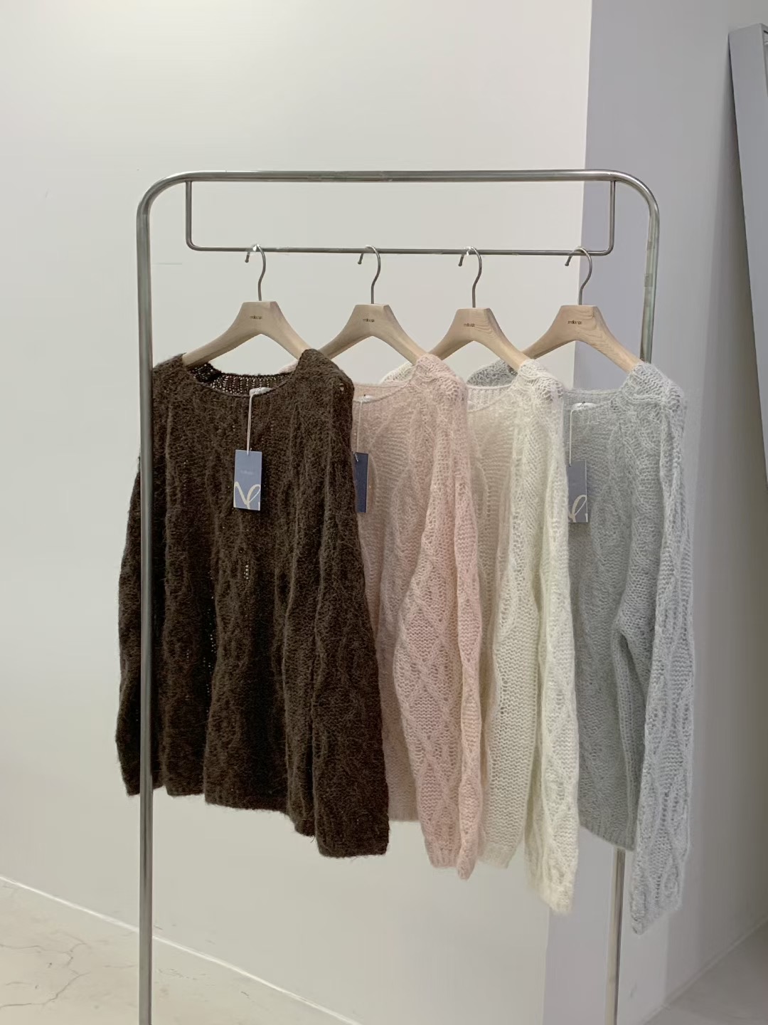 MELLOUNGE-멜라운지-T東大門㊣代購女裝新款休閑人氣毛衣MELLOUNGE-T毛衣