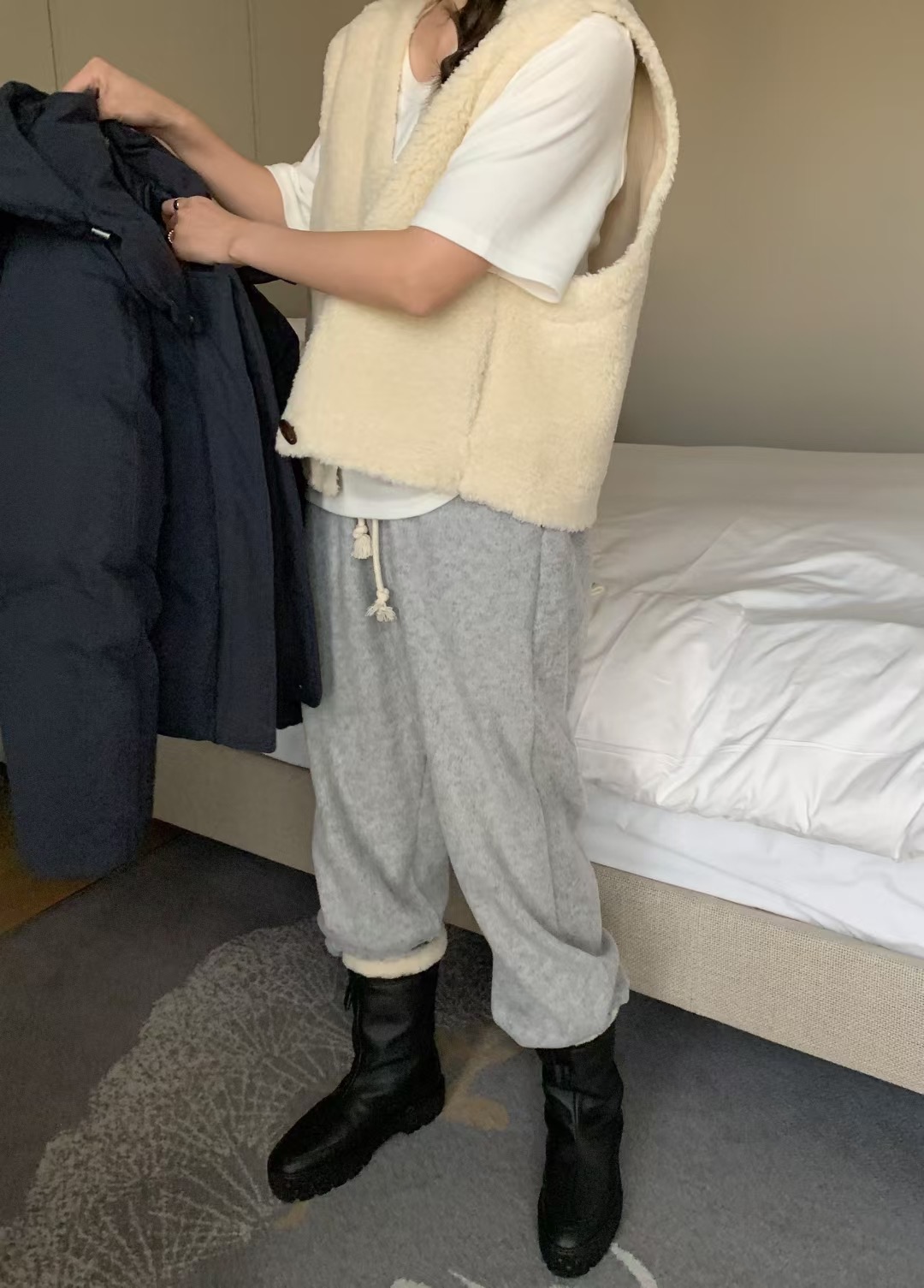 MELLOUNGE-멜라운지-T東大門㊣代購女裝新品人氣時尚馬甲MELLOUNGE-T馬甲