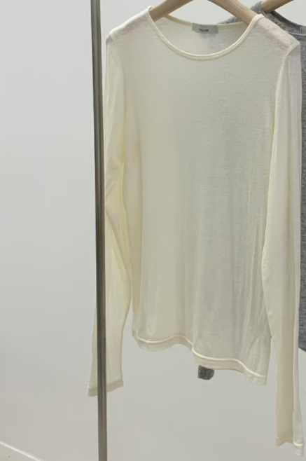 MELLOUNGE-멜라운지-T東大門㊣直郵女士新款熱賣真品長袖T恤MELLOUNGE-T長袖T恤圖色1