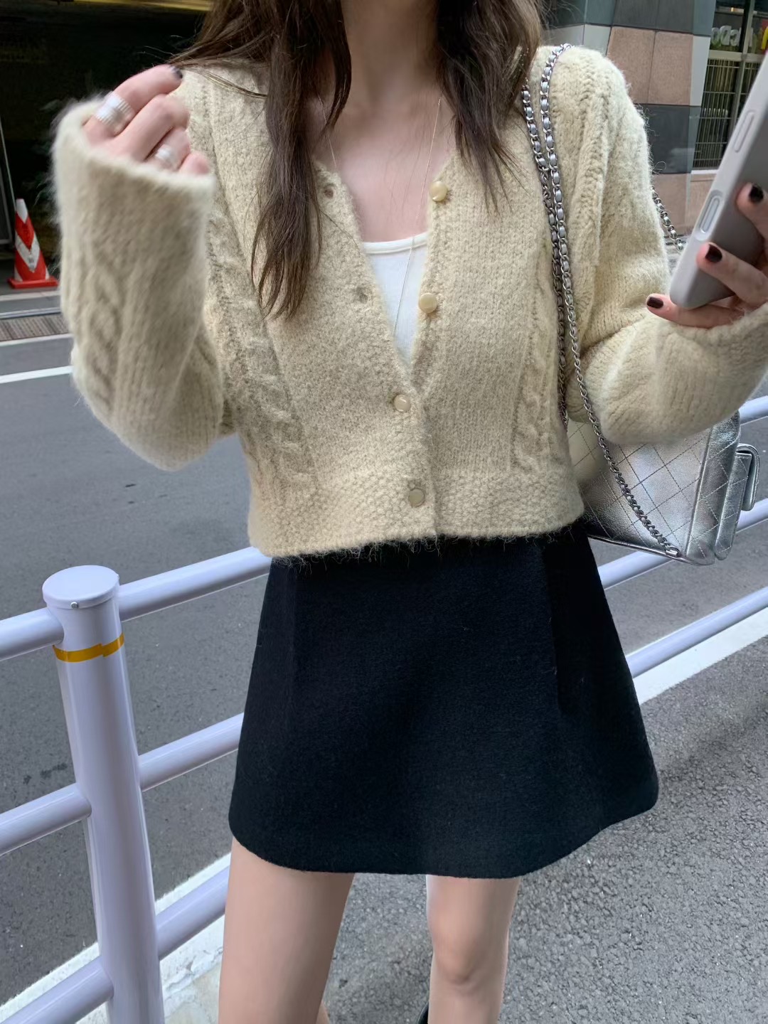 MELLOUNGE-멜라운지-T東大門㊣直郵女士新品熱賣真品針織衫MELLOUNGE-T針織衫圖色3