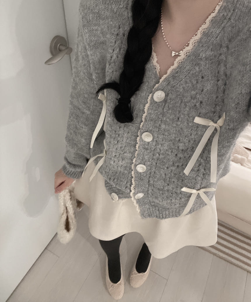 BUNNYFLOWER2東大門㊣直郵女裝新款25秋冬推薦人氣熱賣針織衫BUNNYFLOWER2針織衫