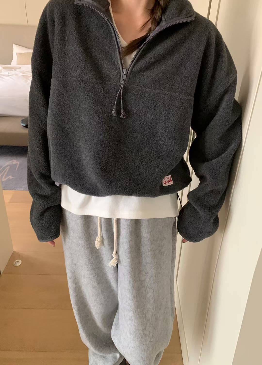 MELLOUNGE-멜라운지-T韓國直郵㊣女士新款25秋冬人氣衛衣MELLOUNGE-T衛衣圖色2