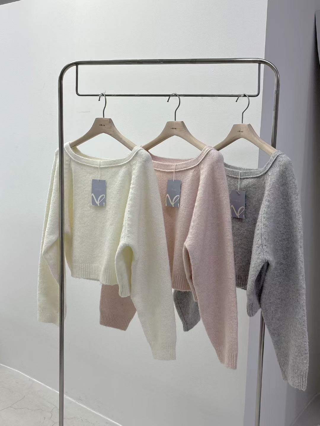 MELLOUNGE-멜라운지-T東大門㊣實拍女裝新款熱賣休閑針織衫MELLOUNGE-T針織衫