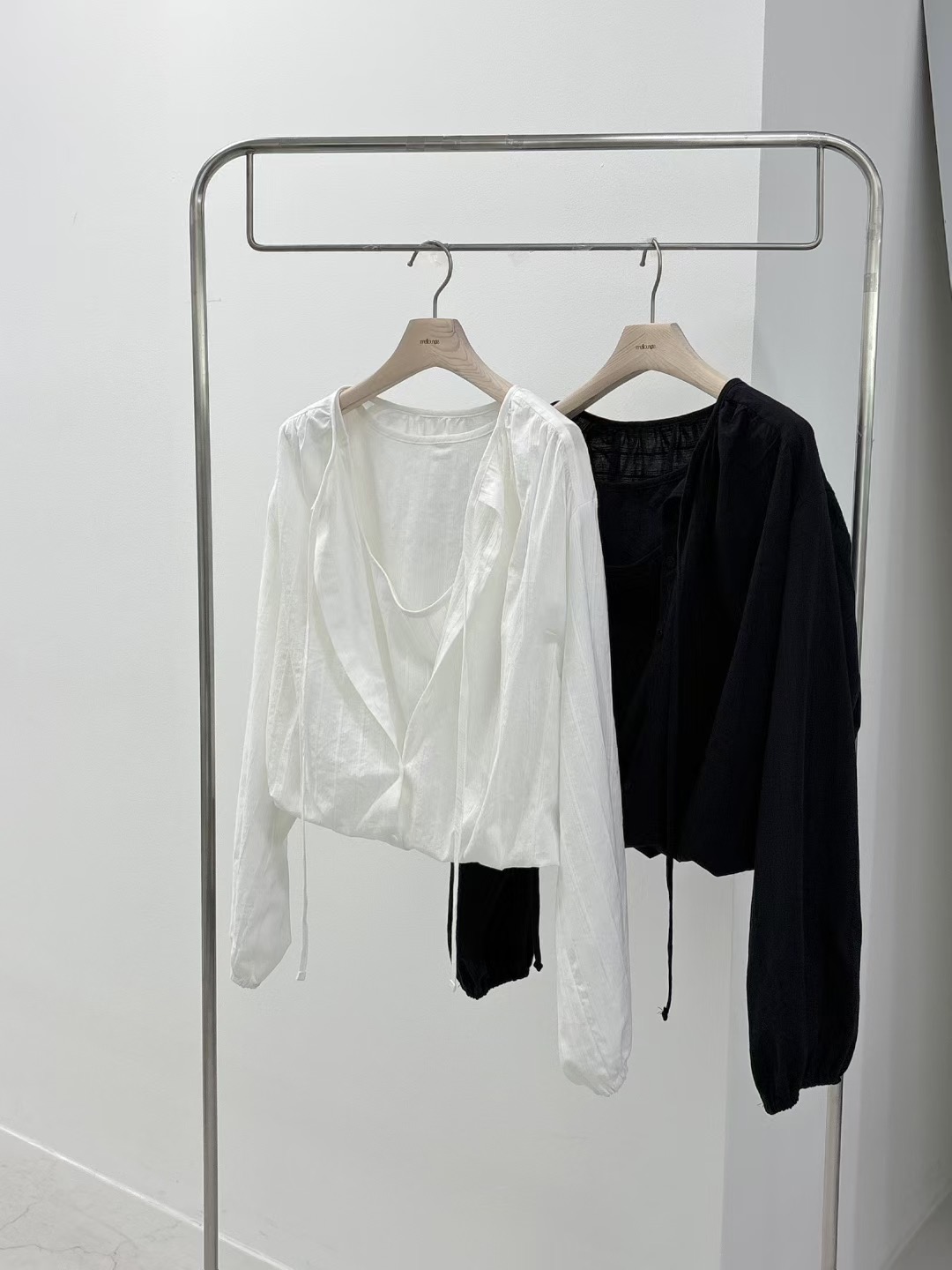 MELLOUNGE-멜라운지-T東大門㊣實拍女裝新款時尚襯衫蕾絲衫MELLOUNGE-T襯衫/蕾絲衫