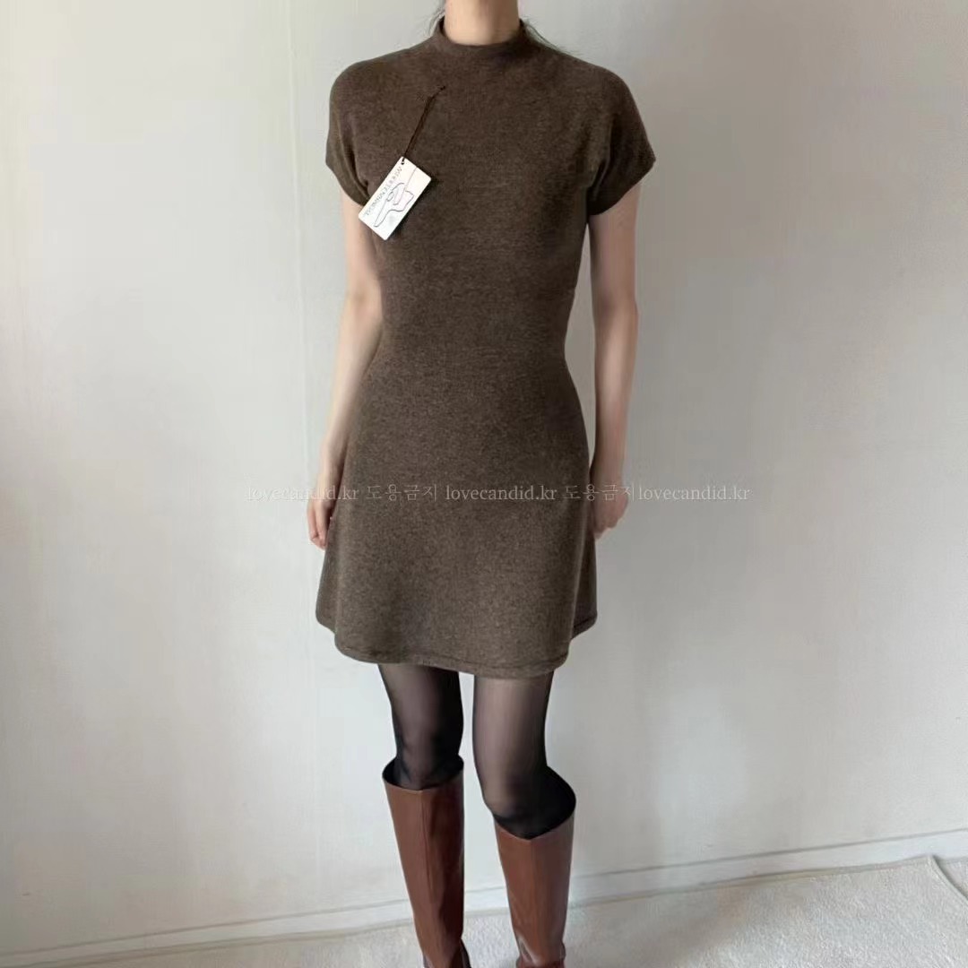 BOUND東大門㊣代購女士新品職業熱賣休閑推薦25秋冬真品連衣裙BOUND連衣裙圖色2