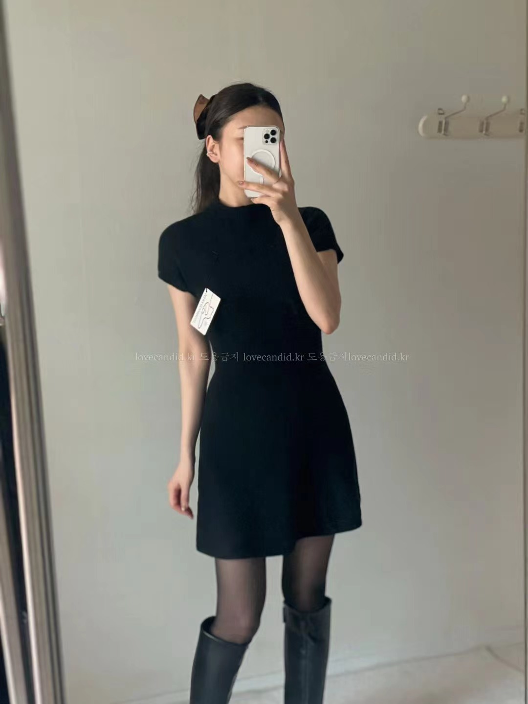 BOUND東大門㊣代購女士新品職業熱賣休閑推薦25秋冬真品連衣裙BOUND連衣裙圖色4