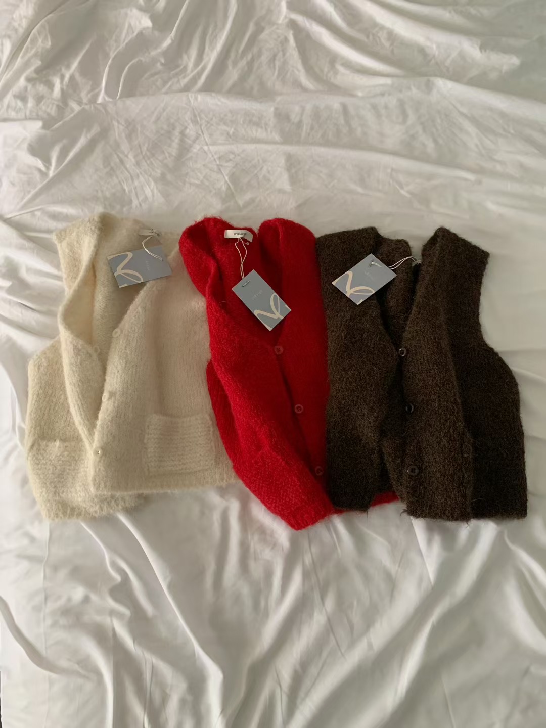 MELLOUNGE-멜라운지-T韓國代購㊣女士新款25秋冬馬甲不含內搭MELLOUNGE-T馬甲