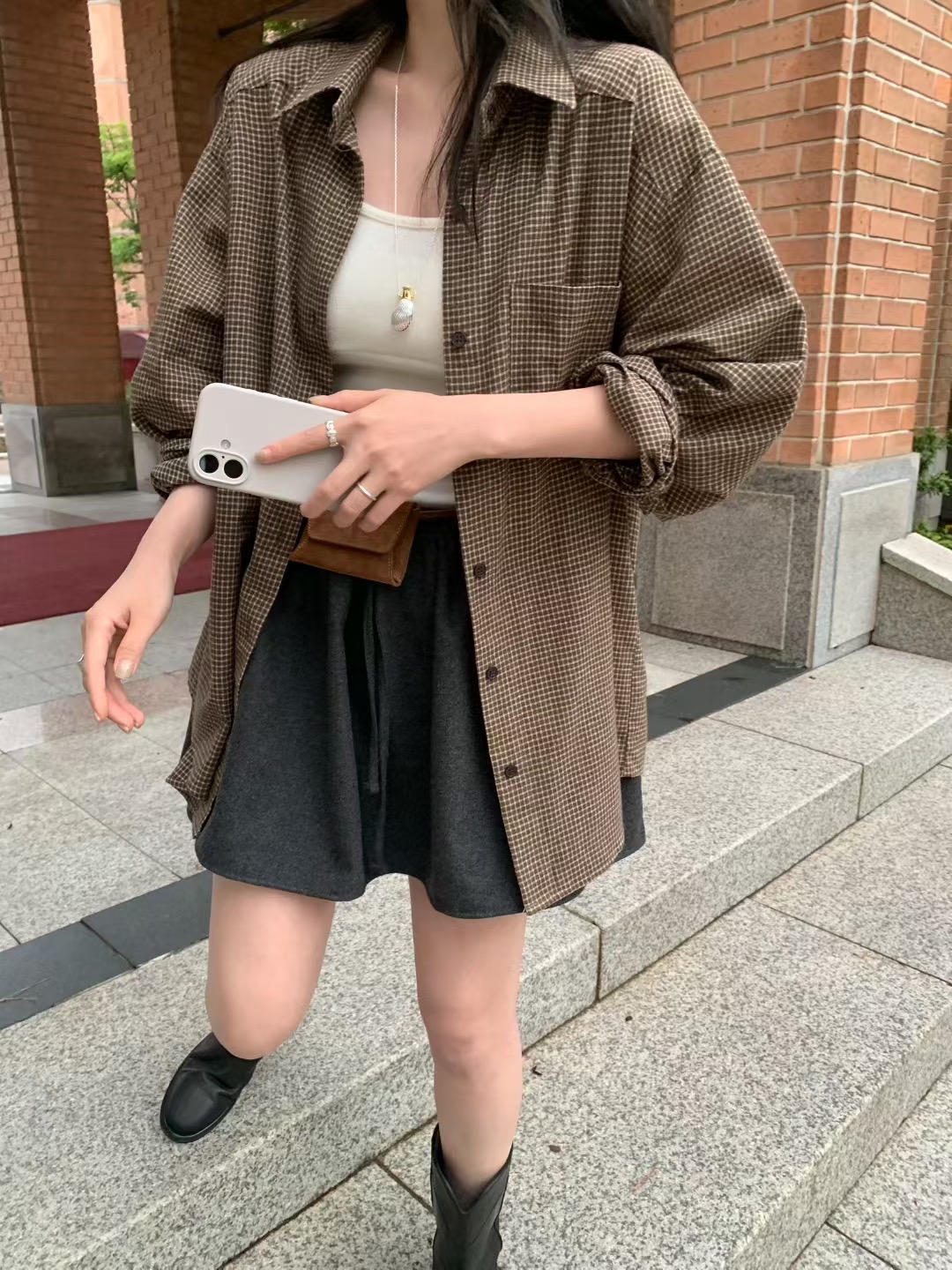 MELLOUNGE-멜라운지-T東大門㊣代購女士新品職業襯衫蕾絲衫MELLOUNGE-T襯衫/蕾絲衫圖色2