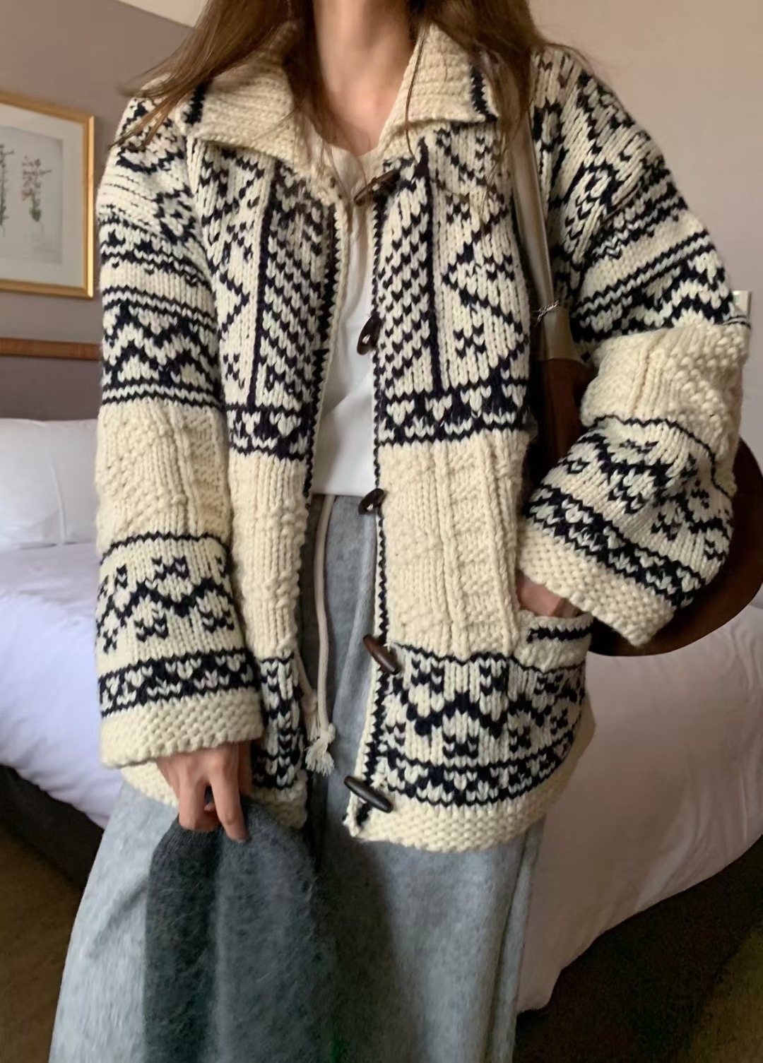 MELLOUNGE-멜라운지-T東大門㊣實拍女裝新款25秋冬熱賣夾克MELLOUNGE-T夾克圖色2