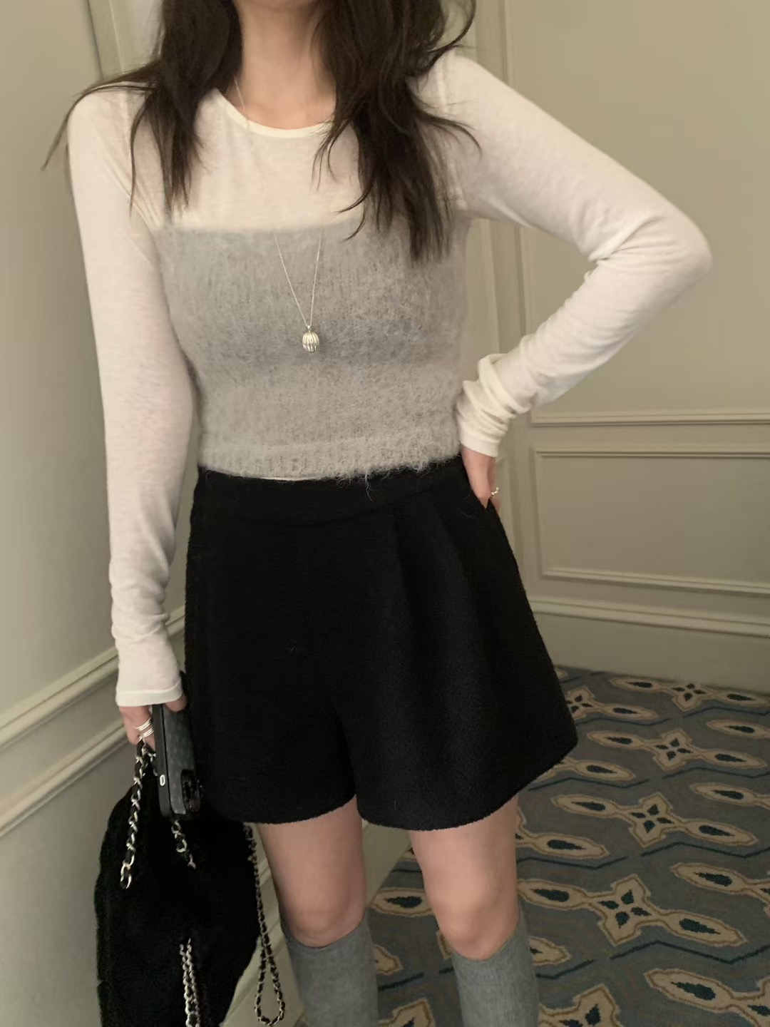 MELLOUNGE-멜라운지-T韓國直郵㊣女士新款真品吊帶背心不含內搭MELLOUNGE-T吊帶/背心圖色2