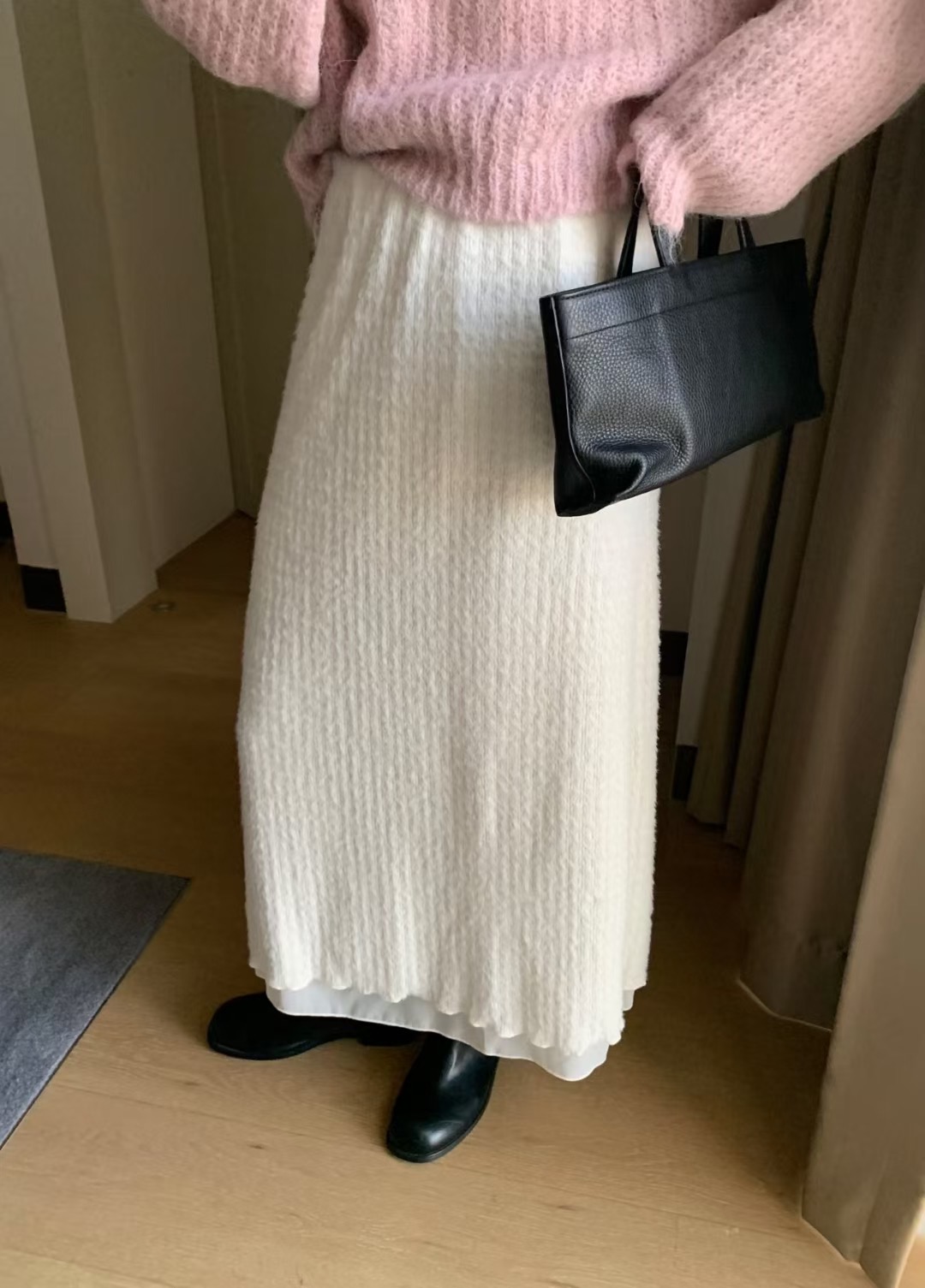 MELLOUNGE-멜라운지-T東大門㊣實拍女裝新款熱賣時尚長裙MELLOUNGE-T長裙