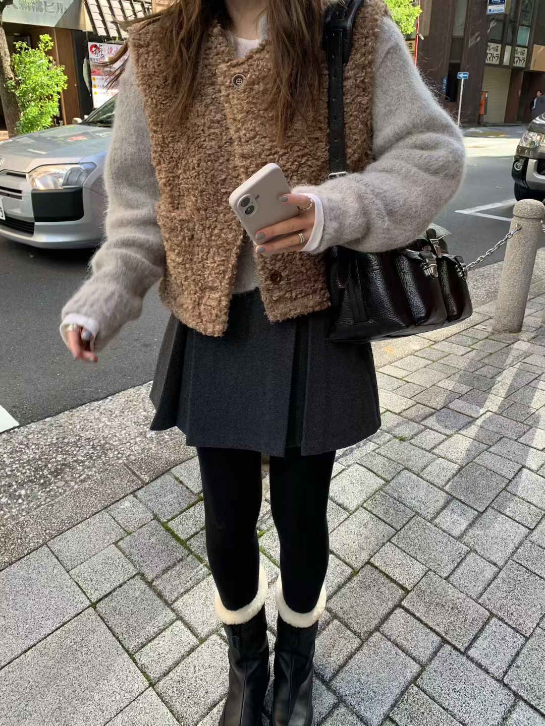 MELLOUNGE-멜라운지-T東大門㊣直郵女士新款25秋冬職業馬甲MELLOUNGE-T馬甲圖色1