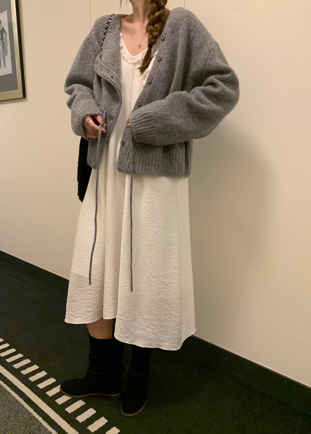 MELLOUNGE-멜라운지-T東大門㊣直郵女裝新款休閑推薦連衣裙MELLOUNGE-T連衣裙